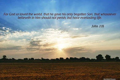 John 3:16 Wallpapers   Christian Wallpapers And Backgrounds