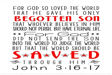 Bible Verses About Faith   John 3:16 17 HD Wallpapers Free Download