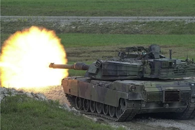 HD Wallpapers: 1280x1024 » Military » M1A1 Abrams Tank In Action ...