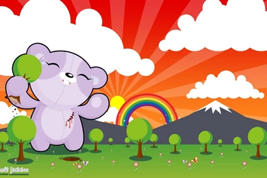 Cute Rainbow Bear Colorful Other Humor HD Wallpapers, Desktop ...