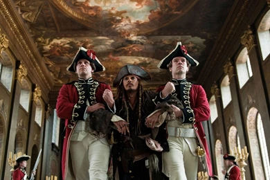 Jack Sparrow From Pirates Of The Caribbean On Stranger Tides ...