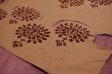 How's Robb?: Hand Printed Wallpapers