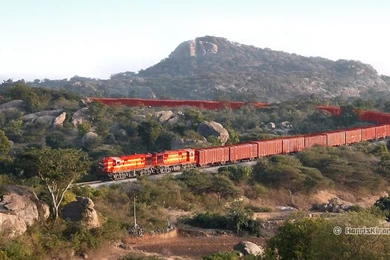 HORSE SHOE CURVE Indian Railways : FREIGHT TRAIN YouTube