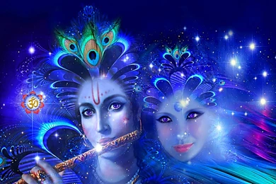 Radha Krishna 3D Beautiful Desktop HD Wallpapers