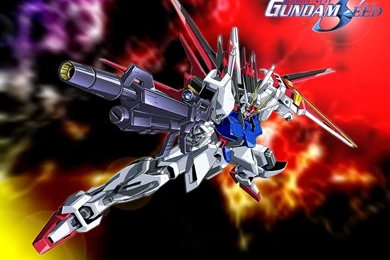 GAT X105+AQM/E X01 Aile Strike Gundam   The Gundam Wiki   Wikia