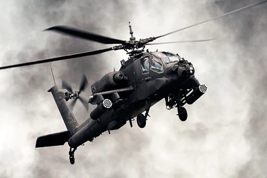 AH 64 APACHE Attack Helicopter Army Military Weapon (36) Wallpapers ...