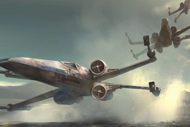 X Wing Attack Wallpapers 4K (4096x2160) Resolution   Wallpapers HD Pub