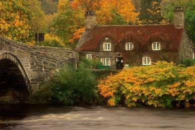 Peaceful Cottage : Desktop And Mobile Wallpapers : Wallippo