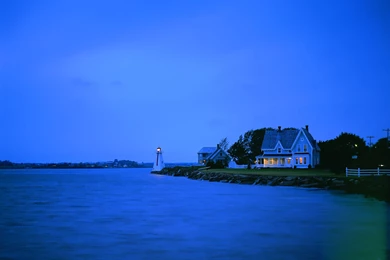 A Peaceful Night   City Night Scene Photography 1600x1200 NO.18 ...