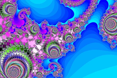 Colorful Mandelbrot Backgrounds