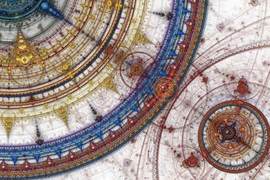 Map/compass/Mandelbrot type Thing : Wallpapers