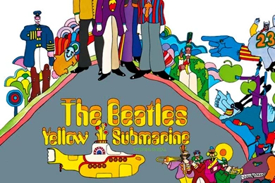 Beatles   Yellow Submarine   Wall Mural & Photo Wallpapers   Photowall