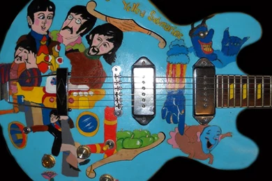 Yellow Submarine Guitar By Rori77 On DeviantArt