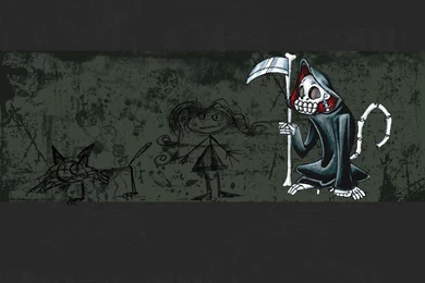 My Free Wallpapers Abstract Wallpapers : Death Monkey