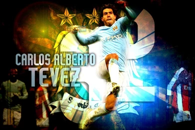 Carlos Tevez Wallpapers Manchester City   Manchester City FC Wallpapers