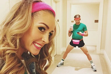 Bless Claude Giroux And Bless His 80s Costume   Broad Street Hockey