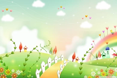 Beautiful Illustration HD Desktop Wallpapers : Widescreen : High ...