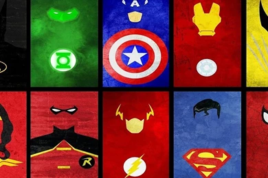 Superheroes Collage Wallpapers Free Desktop Backgrounds And Wallpapers