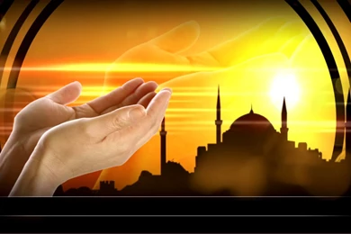 Free Praying With Mosque Backgrounds For PowerPoint   Religious ...