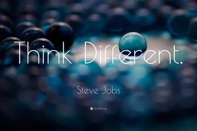 Steve Jobs Quote: “Think Different.” (11 Wallpapers)   Quotefancy