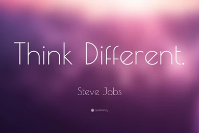 Think Different Apple Quote
