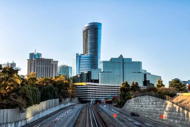 Highway, Buckhead, Atlanta Wallpaper,city HD Wallpaper,Skyscrapers ...