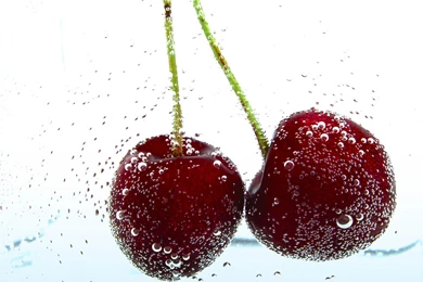 Download Wallpapers 3840x2160 Cherry, Drop, Berry 4K Ultra HD HD ...