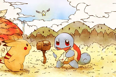 Pikachu And Squirtle Wallpapers