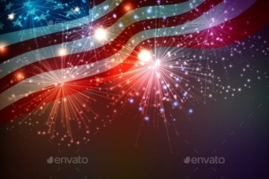 Fireworks Backgrounds For 4th Of July