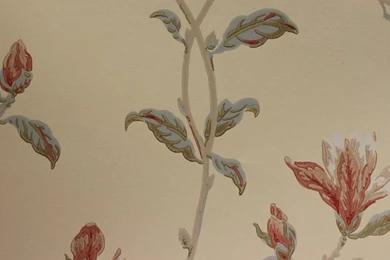 Colefax And Fowler Marchwood Wallpapers   Pink/Beige 07976/04