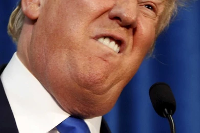 Trump Making A Funny Face iPhone 6 Plus Wallpapers (1080x1920)