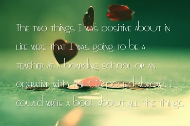 Life Philosophy, School Quotes Wallpapers   The Two Things I Was ...