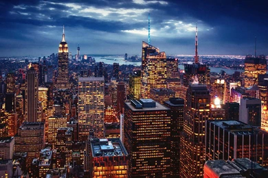 New York At Night Wallpapers Desktop Backgrounds – Wallpapers