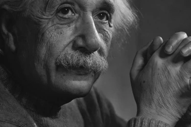 Download Wallpapers Albert Einstein (2560 X 1024 Dual Monitor ...