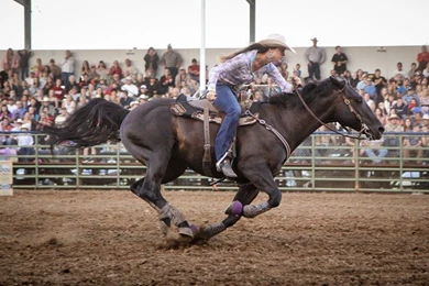 Rodeo Week: Roping And Barrel Racing