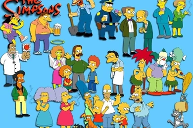 Dan Dare.org   The Simpsons Wallpapers 3 (800 X 600 Pixels)