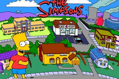 Wallpaper, The Simpsons