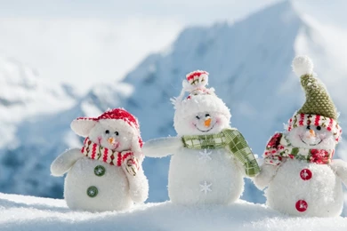 Snowman Backgrounds Wallpapers