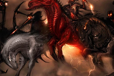 Wallpaper: Fantasie, Paarden, Strijd, Zwaard, Wapen