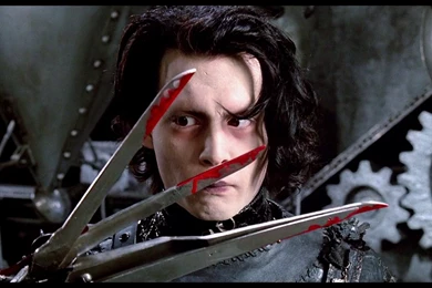 EDWARD SCISSORHANDS Drama Fantasy Romance Depp Dark Blood ...