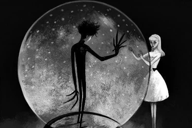 Cartoon, Cute, Different, Edward Scissor Hands, Love, Romance ...