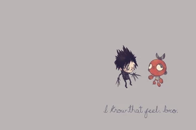 Minimalistic Humor Edward Scissorhands Wallpapers