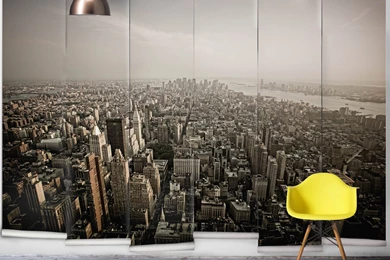 New York City Aerial Photo Wall Mural