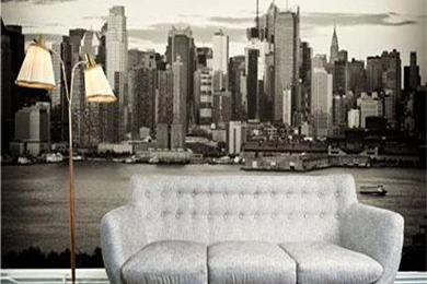 Digetex   Cityscape   Digetex Cityscape (Vintage New York Mural ...