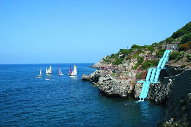 Seaside Water Park On The Island Of Sicily, Italy Wallpapers And ...