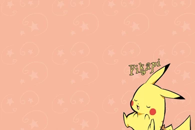Pikachu Pokemon Simple Backgrounds Wallpapers   (