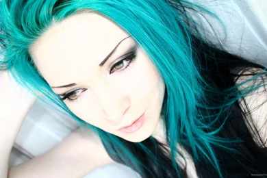 HD Cyan Hair Wallpapers