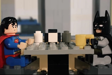 Lego Superman And Batman Discuss How The Lego Movie Should've ...