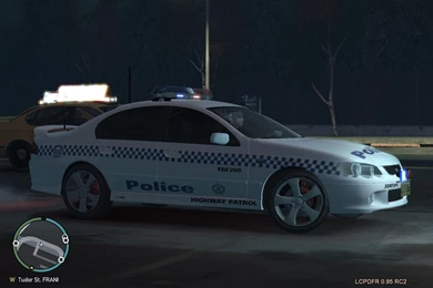 NSW Police XR8 Falcon Marked   Downloads   GTA Police Mods