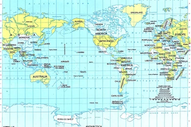 Any Good World Map Desktop Wallpapers?